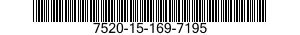7520-15-169-7195 SERV.SCRITTOIO 7520151697195 151697195