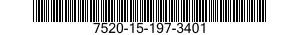 7520-15-197-3401 PEN,FOUNTAIN 7520151973401 151973401