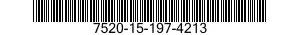 7520-15-197-4213 PEN,BALL-POINT 7520151974213 151974213