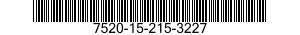 7520-15-215-3227 CARTELLE A4 X RILEG 7520152153227 152153227