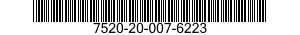 7520-20-007-6223 STENCIL SET,MARKING 7520200076223 200076223