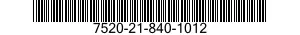 7520-21-840-1012  7520218401012 218401012