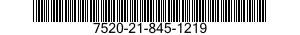 7520-21-845-1219 BOX,FILING 7520218451219 218451219