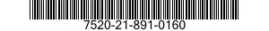 7520-21-891-0160 MARKER,TUBE TYPE 7520218910160 218910160