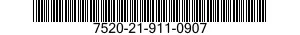 7520-21-911-0907  7520219110907 219110907