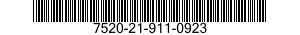 7520-21-911-0923 BOX,FILING 7520219110923 219110923