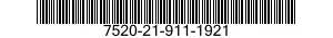 7520-21-911-1921 BOX,FILING 7520219111921 219111921