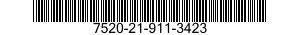 7520-21-911-3423 STAPLER,PAPER FASTENING,OFFICE 7520219113423 219113423