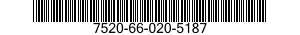 7520-66-020-5187 MARKER,TUBE TYPE 7520660205187 660205187