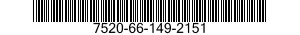 7520-66-149-2151 MARKER,TUBE TYPE 7520661492151 661492151