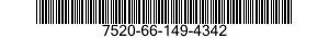 7520-66-149-4342 MARKER,TUBE TYPE 7520661494342 661494342