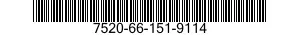 7520-66-151-9114 MARKER,TUBE TYPE 7520661519114 661519114