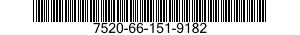 7520-66-151-9182 PEN,BALL-POINT 7520661519182 661519182