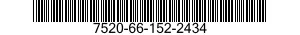 7520-66-152-2434 MARKER,TUBE TYPE 7520661522434 661522434