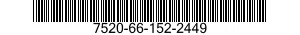 7520-66-152-2449 MARKER,TUBE TYPE 7520661522449 661522449