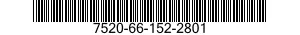 7520-66-152-2801 MARKER,TUBE TYPE 7520661522801 661522801