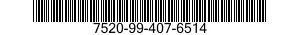 7520-99-407-6514  7520994076514 994076514