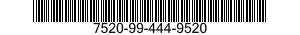 7520-99-444-9520  7520994449520 994449520