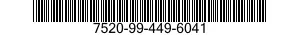 7520-99-449-6041  7520994496041 994496041