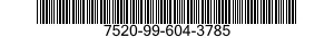 7520-99-604-3785  7520996043785 996043785