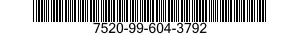7520-99-604-3792  7520996043792 996043792