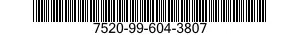 7520-99-604-3807  7520996043807 996043807