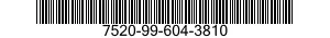 7520-99-604-3810  7520996043810 996043810