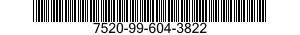 7520-99-604-3822  7520996043822 996043822