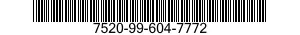 7520-99-604-7772  7520996047772 996047772