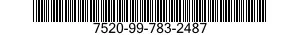 7520-99-783-2487  7520997832487 997832487