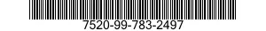7520-99-783-2497  7520997832497 997832497