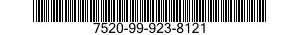 7520-99-923-8121 STENCIL SET,MARKING 7520999238121 999238121