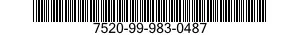 7520-99-983-0487  7520999830487 999830487