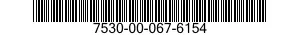 7530-00-067-6154  7530000676154 000676154