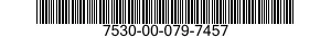 7530-00-079-7457  7530000797457 000797457