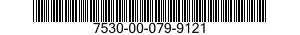 7530-00-079-9121  7530000799121 000799121
