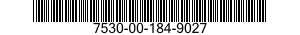 7530-00-184-9027 PAPER,TABULATING MACHINE,CONTINUOUS FLAT FOLD 7530001849027 001849027