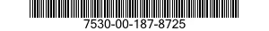 7530-00-187-8725 PAPER,DRAWING 7530001878725 001878725