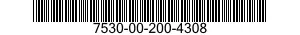 7530-00-200-4308 FOLDER,FILE 7530002004308 002004308