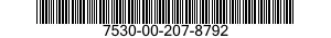 7530-00-207-8792  7530002078792 002078792