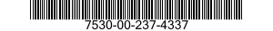 7530-00-237-4337  7530002374337 002374337