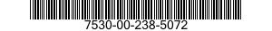 7530-00-238-5072  7530002385072 002385072