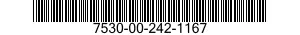 7530-00-242-1167  7530002421167 002421167