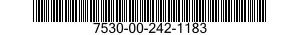 7530-00-242-1183  7530002421183 002421183