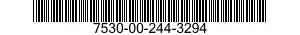 7530-00-244-3294  7530002443294 002443294