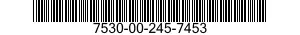 7530-00-245-7453  7530002457453 002457453