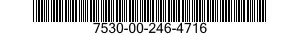 7530-00-246-4716  7530002464716 002464716