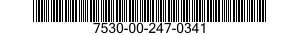 7530-00-247-0341  7530002470341 002470341