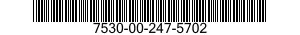 7530-00-247-5702  7530002475702 002475702
