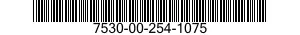 7530-00-254-1075  7530002541075 002541075